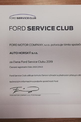 Ford Service Club
