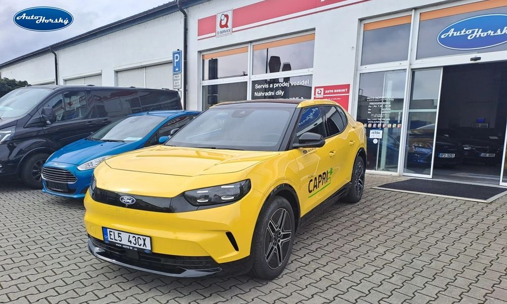 Nový Ford Capri je tady. Vyzkoušejte ho v Auto Horský Plzeň