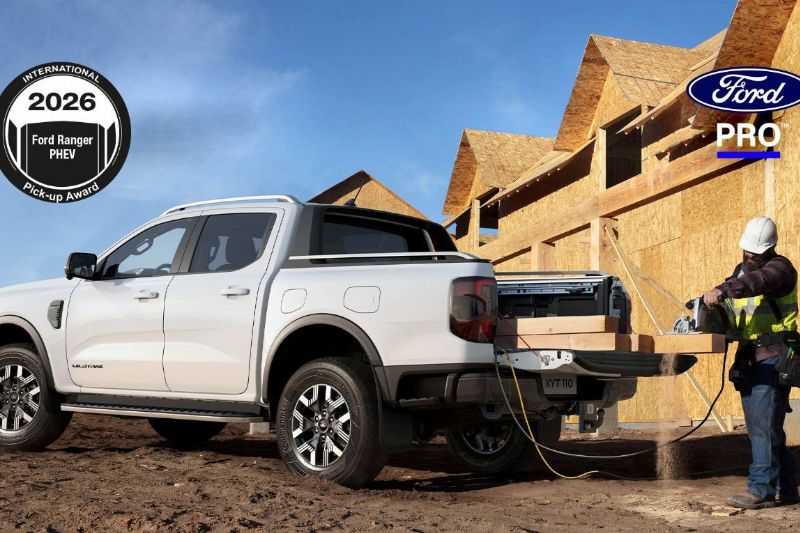 Ford Pro slaví další úspěch: Ranger PHEV získal prestižní titul International Pick-up Award 2026/27