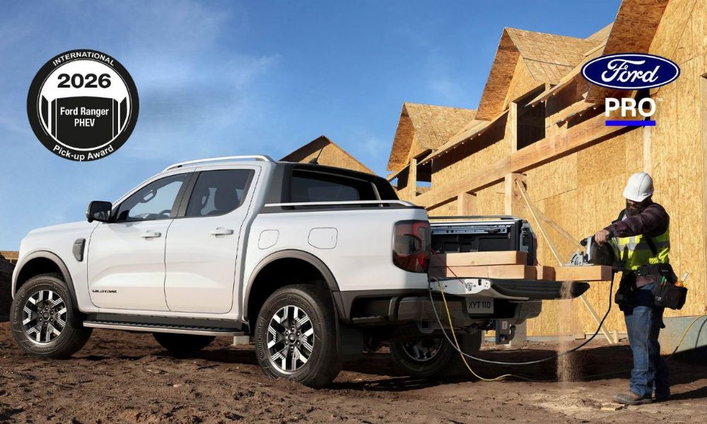 Ford Pro slaví další úspěch: Ranger PHEV získal prestižní titul International Pick-up Award 2026/27