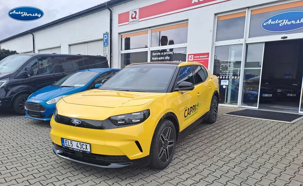 Nový Ford Capri je tady. Vyzkoušejte ho v Auto Horský Plzeň