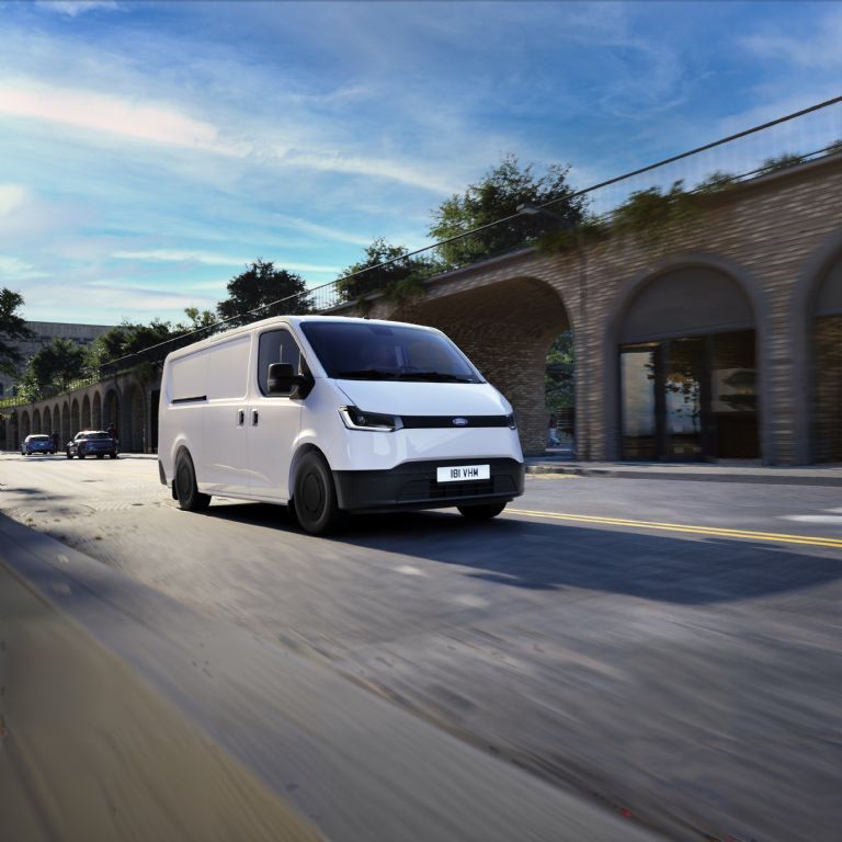 Ford Pro představuje nový Transit City: elektrickou dodávku pro městské podnikání