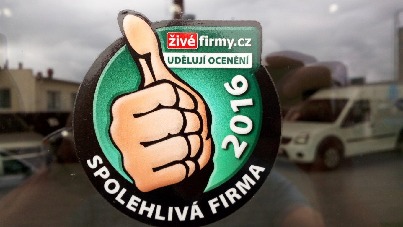 Jsme Spolehlivá firma roku 2016