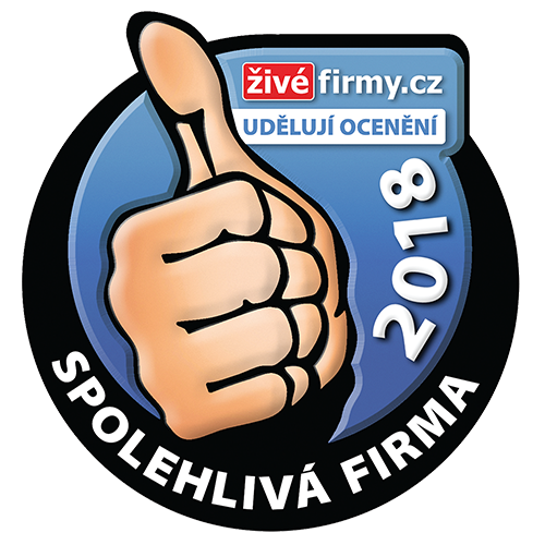 Obhájeno! Jsme spolehlivá firma 2018 Obhájeno! Jsme spolehlivá firma 2018